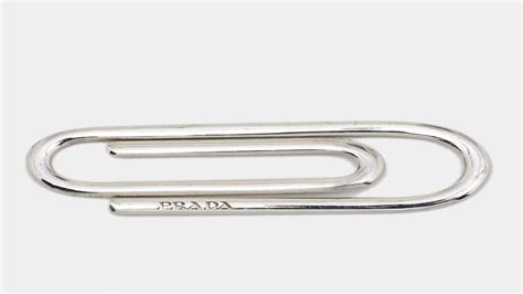 prada paperclip for sale|Prada selling paper clips.